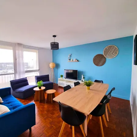 Spacieux Et Moderne 3 A 10 Min De Rouen Apartament Saint-Étienne-du-Rouvray