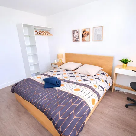 Spacieux Et Moderne 3 A 10 Min De Rouen Saint-Étienne-du-Rouvray