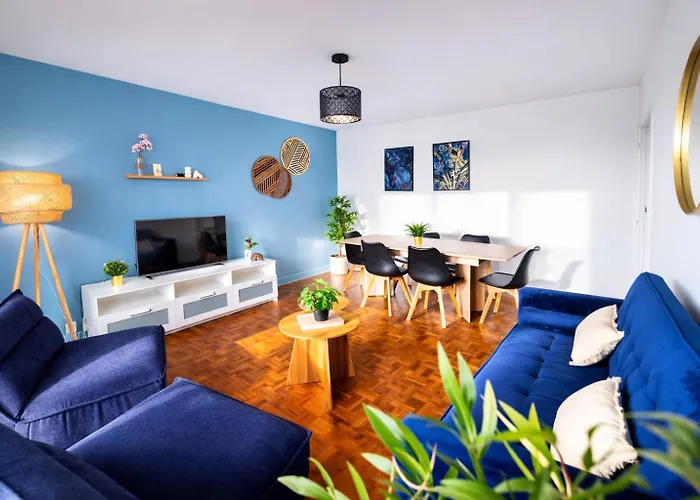 Апартаменты Spacieux Et Moderne 3 A 10 Min De Rouen