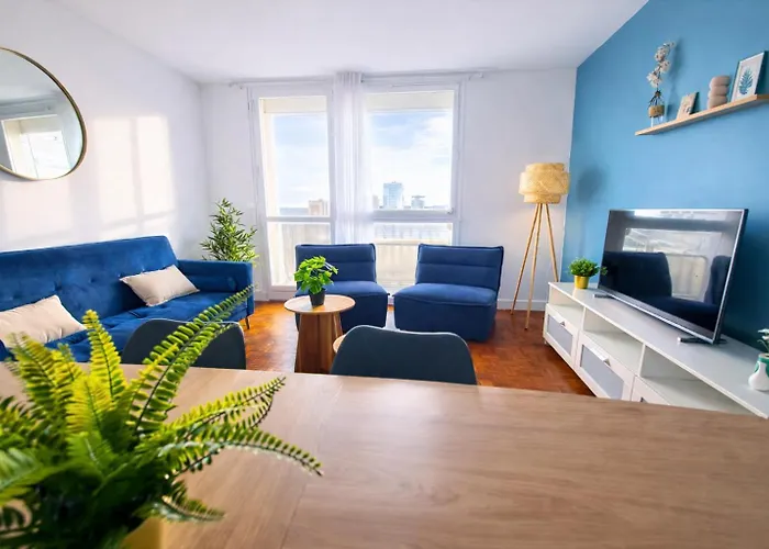 Апартаменты Spacieux Et Moderne 3 A 10 Min De Rouen